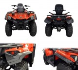 Kit D'extension D'ailes Noir Outlander 500 L / LMax Can-am